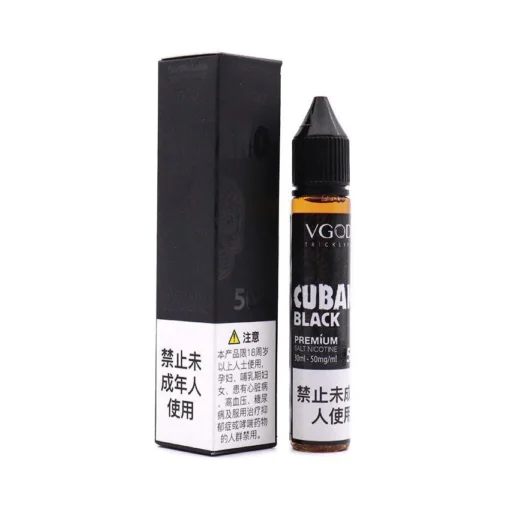 น้ำยาบุหรี่ไฟฟ้า VGOD Salt Nic เป็นน้ำยาบุหรี่ไฟฟ้าแบบซอลต์นิค เหมาะใช้งานกับบุหรี่ไฟฟ้าประเภทพอต (Pod System) มีปริมาณความเข้มข้นของนิโคตินสองแบบ ได้แก่ 25 มิลลิกรัม และ 50 มิลลิกรัม เป็นน้ำยาสายเมกา USA คุ้มค่ากับราคาแน่นอนเกรดส่วนผสมเป็นเกรดพรีเมี่ยมผ่านการปรุงแต่งกลิ่นซ้ำหลายครั้งจนออกมาเป็นกลิ่นที่ลงตัวดึงกลิ่นผลไม้ออกมาได้อย่างชัดเจน