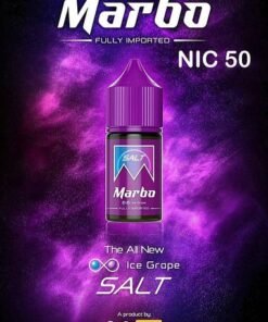 Marbo Salt Nic 30ML Nic30,50 น้ำยาบุหรี่ไฟฟ้าพอต SALT NIC (ซอลนิค) จากค่ายดังอย่าง SALT HUB ของดีจาก มาเลเซีย ในตำนานที่ทุกคนคุ้มเคยเป็นอย่างยิ่ง เป็นเจ้าที่เปิดตัวมา 10 กว่าปีแล้ว มีรสชาติมากมายให้เลือกถึง 12 รสชาติ น้ำยาคุณภาพดีช่วยรักษาคอยไม่ให้ไหม้เร็ว น้ำยาบุหรี่ไฟฟ้า มาโบซอลนิคให้กลิ่นที่ชัด ฉ่ำ หวาน พร้อมกับขนาดความจุที่ 30ml ปริมาณนิโคติน 30 mg(Nic30) และองุ่น(Nic50)