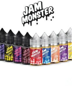 น้ำยา Jam Monster Salt Nic เป็นน้ำยาจากประเทศอเมริกา คุณภาพสูง ทั้งด้านกลิ่น และรสชาติที่แตกต่างจากน้ำยาธรรมดาทั่วๆไป ไม่หวานเลี่ยนจนเกินไป มีกลิ่นที่เป็นเอกลักษณ์เฉพาะตัว หาตัวจับยาก นิโคติน 24/48 mg ปริมาณน้ำยา 30 ml ตัวน้ำยาเองได้รับมาตรฐานการผลิตที่เต็มไปด้วยคุณภาพจากโรงงานของบริษัท Monstervapelabs