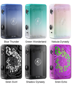 Lost Vape Centaurus P200 Box Mod นำเสนอเทคโนโลยีขั้นสูงและการออกแบบที่ทันสมัย กำลังไฟสูงสุด 200 วัตต์ เป็นบุหรี่ไฟฟ้าที่ทรงพลัง แผงสามารถปรับแต่งได้ตามสไตล์เฉพาะตัวของคุณ ขับเคลื่อนด้วยชิป Quest 2.0 ปรับระดับพลังงานได้ 5 ระดับ (I ถึง V) พร้อมปุ่มหมุนแบบแมนนวล