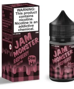 น้ำยา Jam Monster Salt Nic เป็นน้ำยาจากประเทศอเมริกา คุณภาพสูง ทั้งด้านกลิ่น และรสชาติที่แตกต่างจากน้ำยาธรรมดาทั่วๆไป ไม่หวานเลี่ยนจนเกินไป มีกลิ่นที่เป็นเอกลักษณ์เฉพาะตัว หาตัวจับยาก นิโคติน 24/48 mg ปริมาณน้ำยา 30 ml ตัวน้ำยาเองได้รับมาตรฐานการผลิตที่เต็มไปด้วยคุณภาพจากโรงงานของบริษัท Monstervapelabs