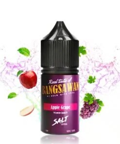 Bangsawan Salt Nic เป็นน้ำยาบุหรี่ไฟฟ้าที่นำเข้าจากประเทศมาเลเซียที่มีคุณภาพสูงในเรื่องของการทำน้ำยา Salt Nic ซึ่งผสมผสานกับผลไม้ชนิดต่าง ๆ ให้กลิ่นและรสชาติที่เป็นเอกลักษณ์เฉพาะตัวมากๆ ซึ่งหนึ่งในเซตน้ำยาที่ไม่อยากให้พลาดเลย คือ Bangsawan Ice Salt Nic เนื่องจากทางแบรนด์ได้มีการพัฒนากลิ่นของน้ำยาออกมาให้มีความหลากหลายมาก ๆ โดยน้ำยาตัวนี้ได้มีการใส่ปริมาณนิโคตินมาที่ 35 MG และมีปริมาณของน้ำยาอยู่ที่ 30ML